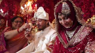 Beautiful Muslim Wedding Couple Entry | Emotional Nikah Moments | Cinematic Wedding Video