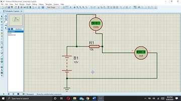 Proteus| Making a circuit| Ohm