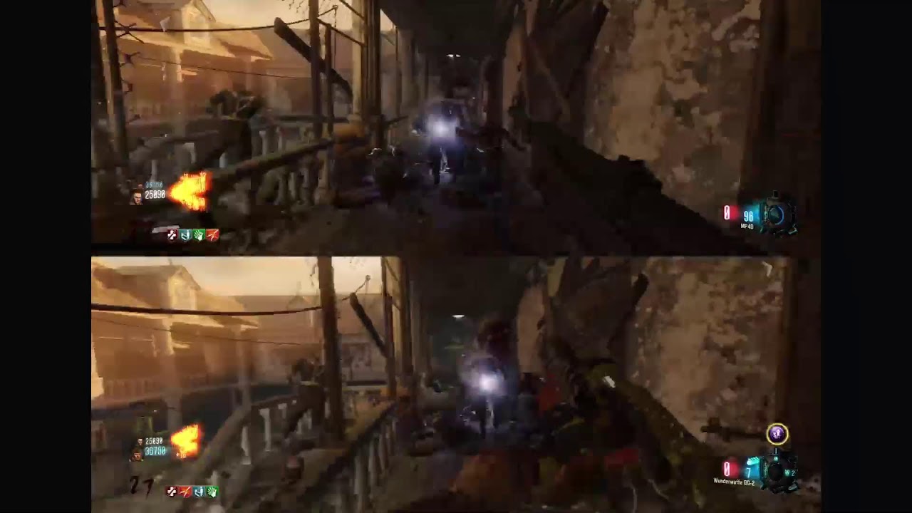 Black Ops 3 Koop Kampagne Splitscreen Ps4 Call of Duty Black Ops 3 | Verruckt Zombies Splitscreen | PS4 PRO 1080p