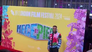 Munya Chawawa Arrives For Piece By Piece London Premiere At 2024 Bfi London Film Festival