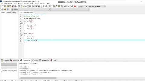 C++ variabel data dari Local variabel, Global variabel dan Static local variabel