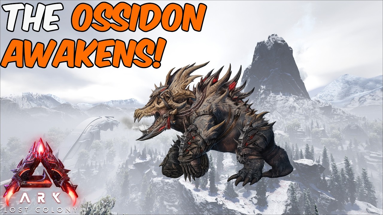The Ossidon is Coming To ARK Survival Ascended | ARK’s New Frostborn ...