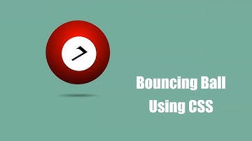 Bouncing Ball with CSS