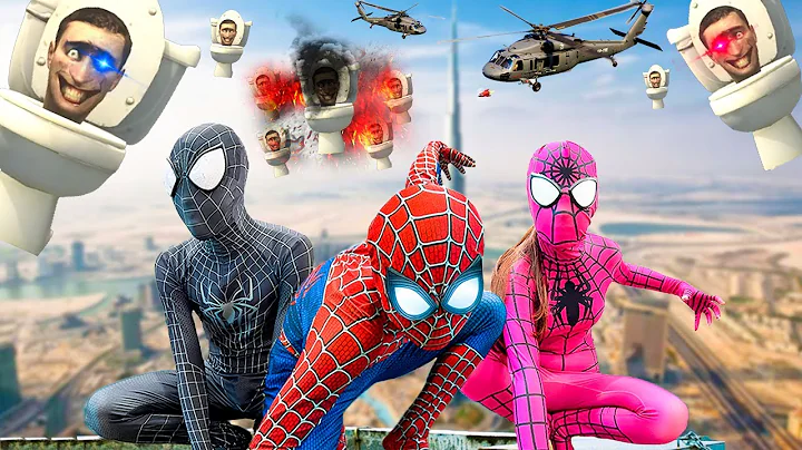 skibidi toilet 58 vs Team SPIDER-MAN (full episode)