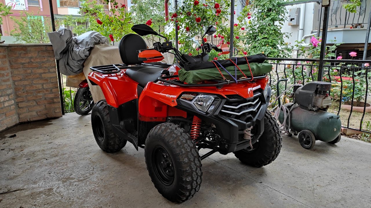 Loncin Xwolf300- İlk rodaj bakımı, direksiyon kilidi vb. konular