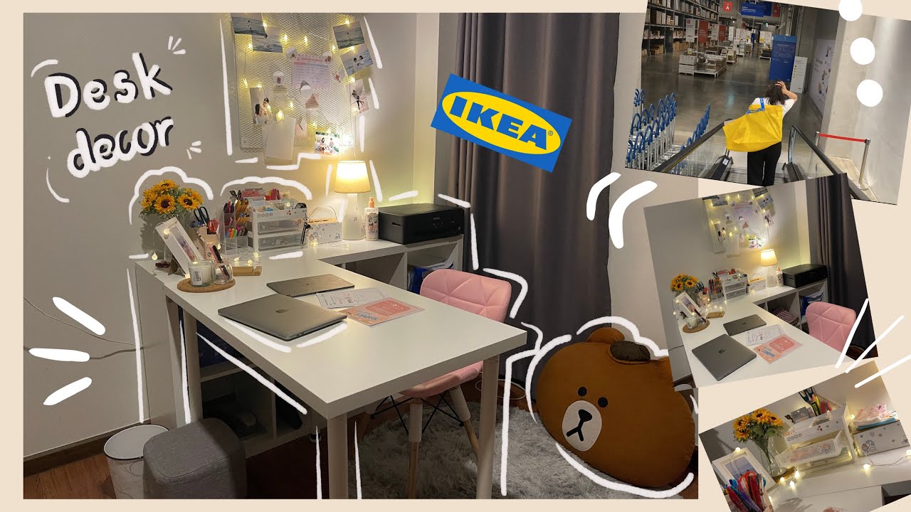 รูปห้องทำงาน  New Update  [Vlog] พาทัวร์ IKEA แต่งห้องทำงาน พร้อม WFH \u0026 เรียนออนไลน์