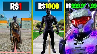 PANTERA NEGRA DE R 1 para R 1 000 000 00 no GTA 5