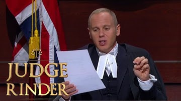 Judge Rinder Is Impressed By a Claimant