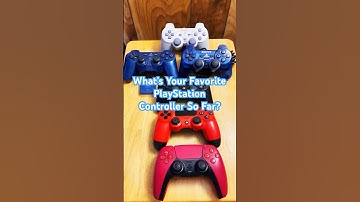 Which Sony PlayStation Controller is your Favorite? Comment below! #playstationcontroller #nostalgia