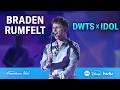Braden Rumfelt Lets Go On "Lose Control" While Witney + Jan Waltz | DWTS x IDOL Crossover
