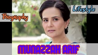 Munazzah Arif Pakistani Actress Biography & Lifestyle