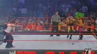 WWE Raw 2003 HBK & Jeff Hardy vs Y2J & Christian