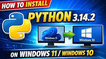How to Install Python 3.14.2 on Windows 11 or Windows 10|Python Latest Version Install on Windows