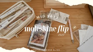 Mid Year Planner Flip | POCKET MOLESKINE WEEKLY PLANNER |  2023