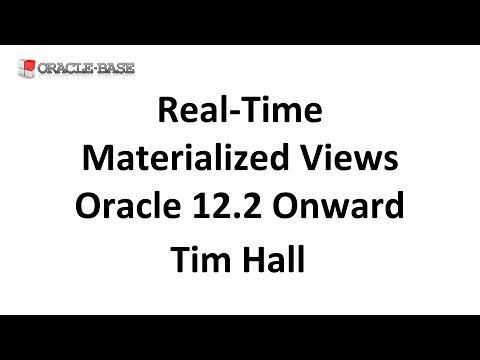 Video: Waar word gematerialiseerde sienings in Oracle gestoor?