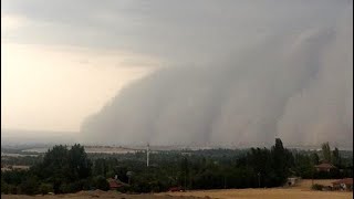 Ankaradan Sonra Eskişehirde De Kum Fırtınası
