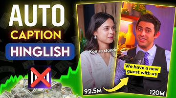 Best Auto Captions App 2025 🔥 Hindi & Hinglish Subtitles Free 🎬✨  | No Watermark