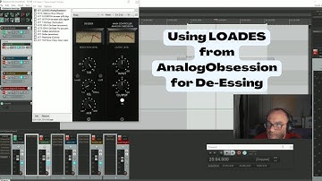 Powerful FREE De-essing and sibilance control plugin. LOADES from Analog Obsession
