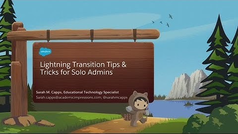 Lightning Transition Tips and Tricks for Solo Admins