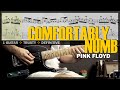 Comfortably Numb 🔶 Guitar Cover Tab | Original Solo Lesson | Backing Track with Vocals 🎸 PINK FLOYD