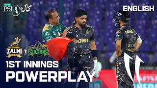 1st Innings Powerplay | Multan Sultans vs Peshawar Zalmi | English | Match 22 | HBL PSL 11 | MZB1K