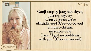 BANG YEDAM X WINTER of aespa 'Officially Cool' (Easy Lyrics)