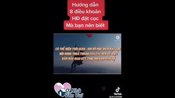 8 Điều khoản trong hợp đồng thỏa thuận đặt cọc mà bạn nên biết