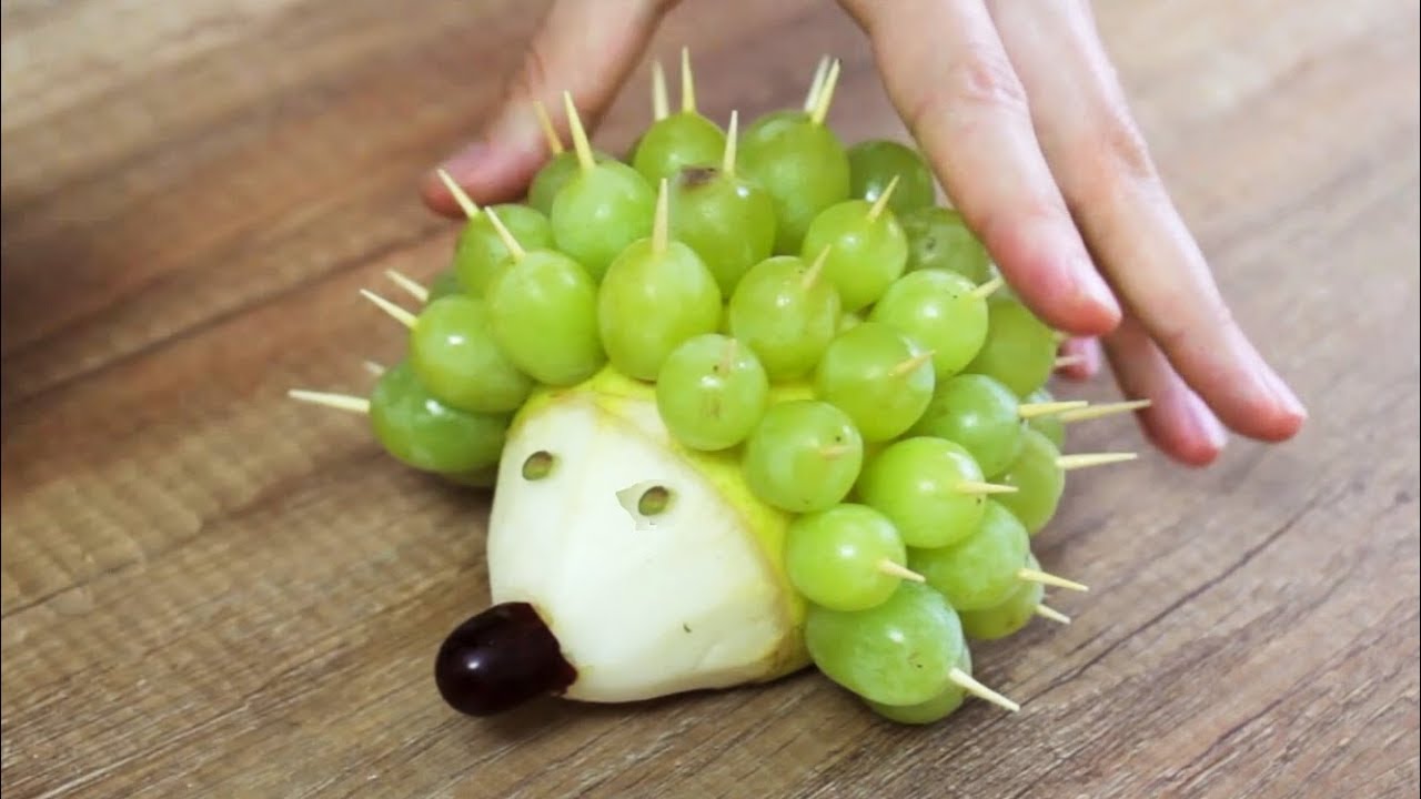 Fruits fun. Funny Fruits grapes. Fruit and fun.