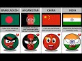 Why countries love or hate pakistan  reaction from different countries  data assembled