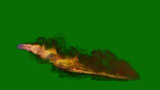 Free Flamethrower Green Screen