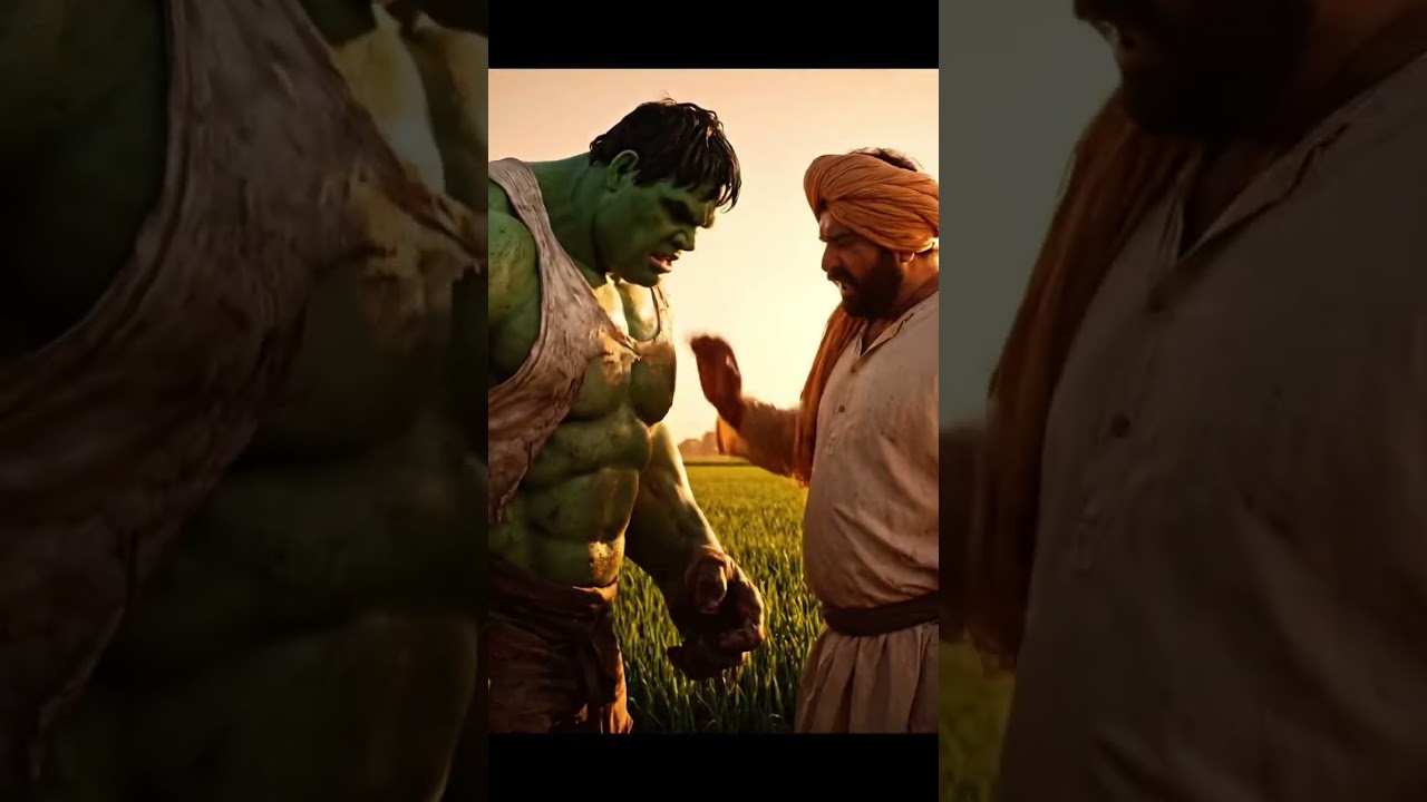 Marathi hulk in farm 