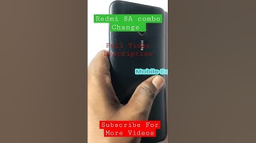 Redmi 8a Combo Change touch display replace