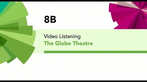 English File 4thE - Intermediate Plus - Video Listening - 8B The Globe Theatre