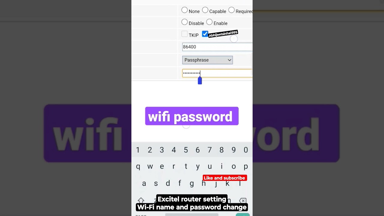 excitel router setting | excitel Wi-Fi name and password change