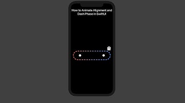 SwiftUI: How to Make a Smooth Dashed Border Rotation Animation Like 