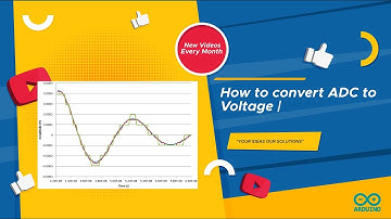 How to convert ADC to Voltage | ADC Resolution