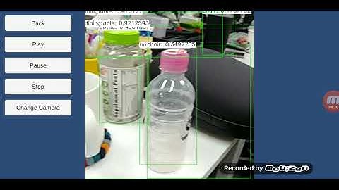 Object Detection Test  Android (Unity+OpenCV)