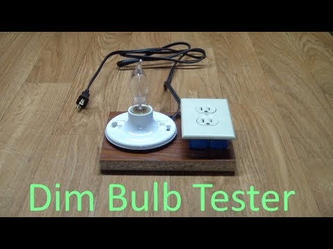 AE#21 Building And Using A Dim Bulb Tester - YouTube series circuit diagram 