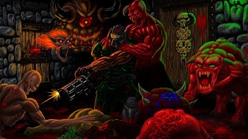 [Project brutality] ultimate Doom - The shores of Hell - map 09 Fortress of Mystery - 100% secrets