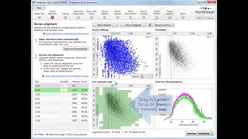 Review Alignment - Progenesis QI for proteomics