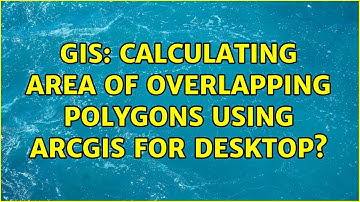 GIS: Calculating area of overlapping polygons using ArcGIS for Desktop?