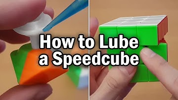 How To Lubricate (Lube) & Setup a Rubik