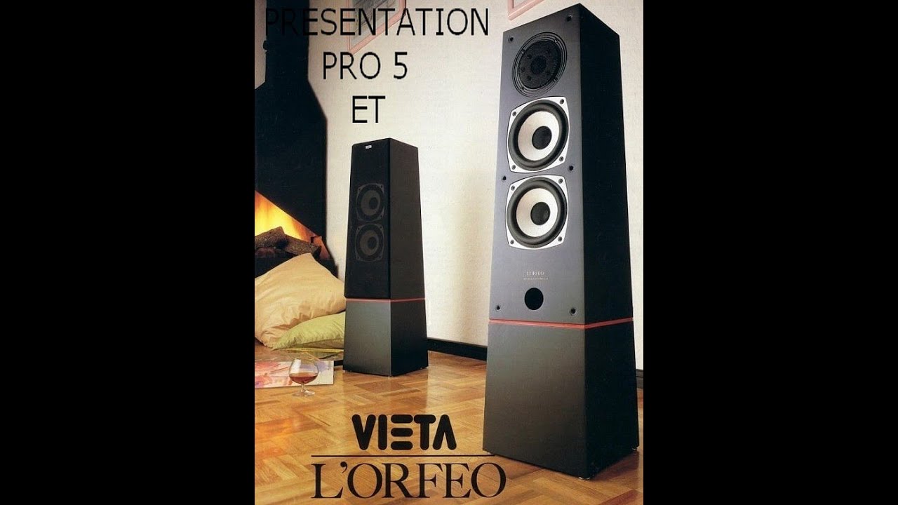 Paire D'enceintes Vieta L'Orfeo Prestige - Occasion - Filaire