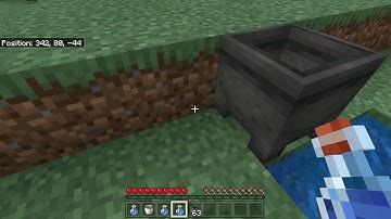 Minecraft infinite water source with 1 water bucket