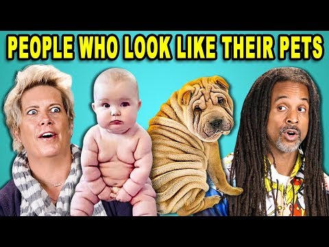 10 PHOTOS OF PEOPLE WHO LOOK LIKE THEIR PETS w/ ADULTS (React)