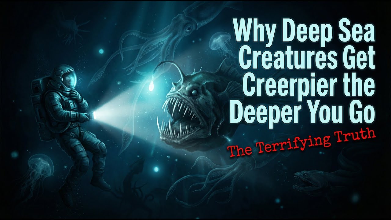 Why Deep Sea Creatures Get Creepier the Deeper You Go (The Terrifying ...