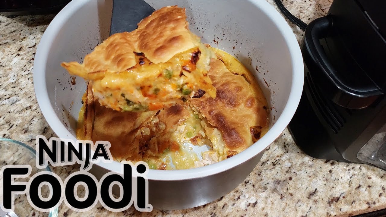 Ninja Foodi Chicken Pot Pie Recipe and Taste Test 