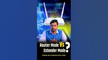 Router Mode 🆚 Extender Mode..? #router setup#dlink #internet #pctips #nclcomputer #pcbuild