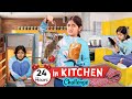 Living in a kitchen for 24 hours challenge  overnight stay  mymissanand