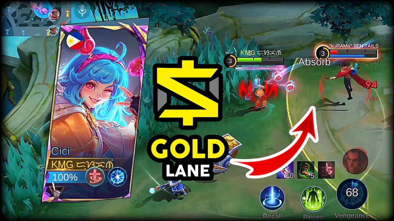 I TRIED CICI ON THE GOLD LANE AND IT'S DOABLE!!! | MOBILE LEGENDS 